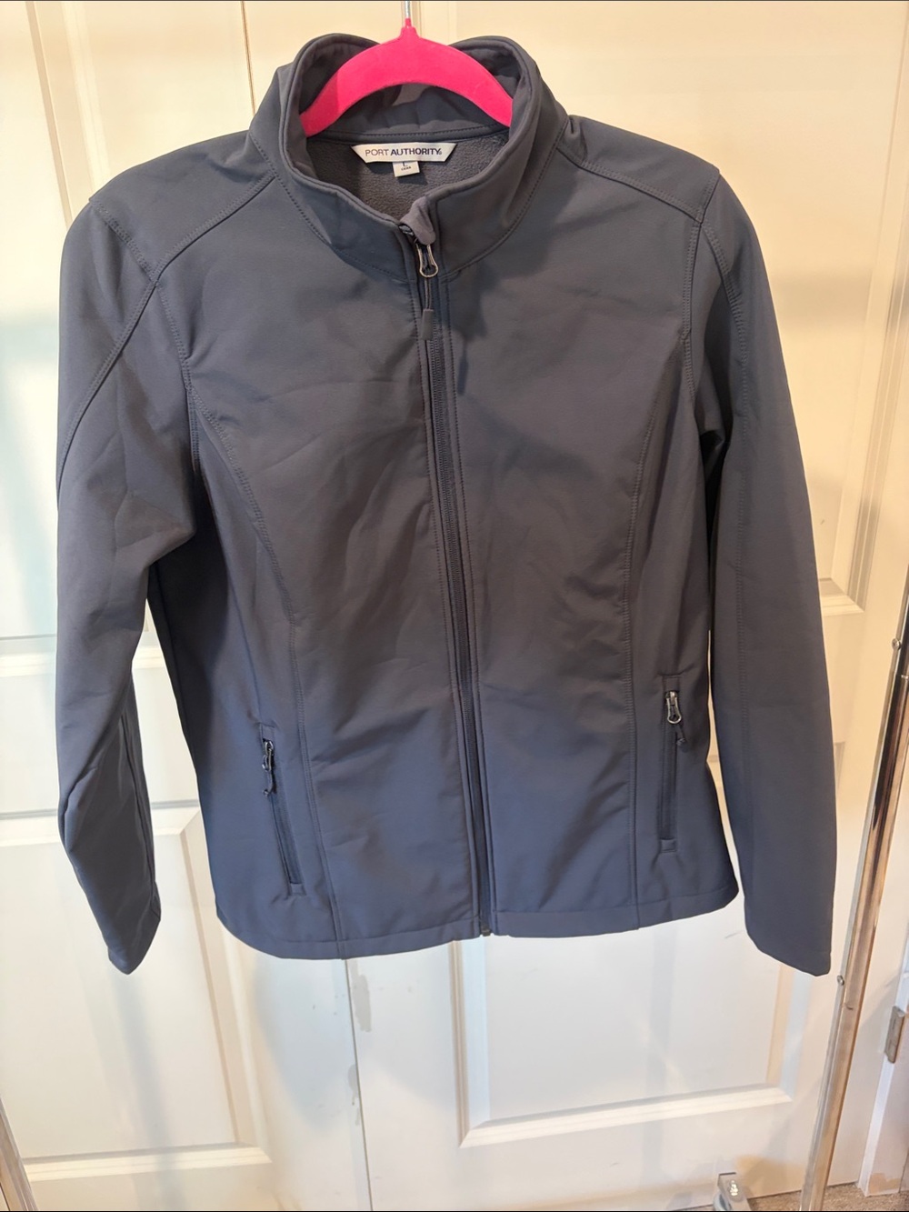 Port Authority Women's Slate-Blue Softshell Utility Jacket
